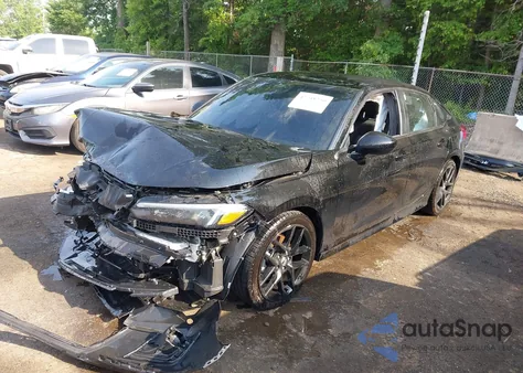 2024 Honda Civic Sport z USA, uszkodzony, nr VIN 2HGFE2F59RH554531